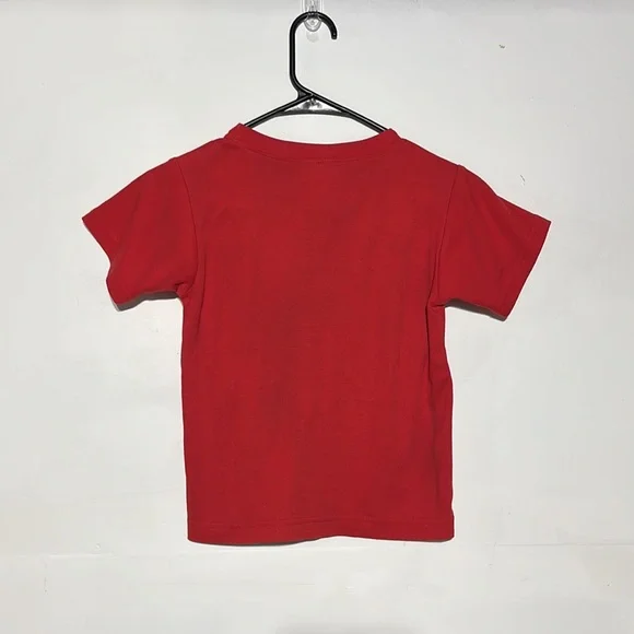 Anavini Boys Red Smocked Beach Crab Shirt Size 6 - Picture 4 of 4